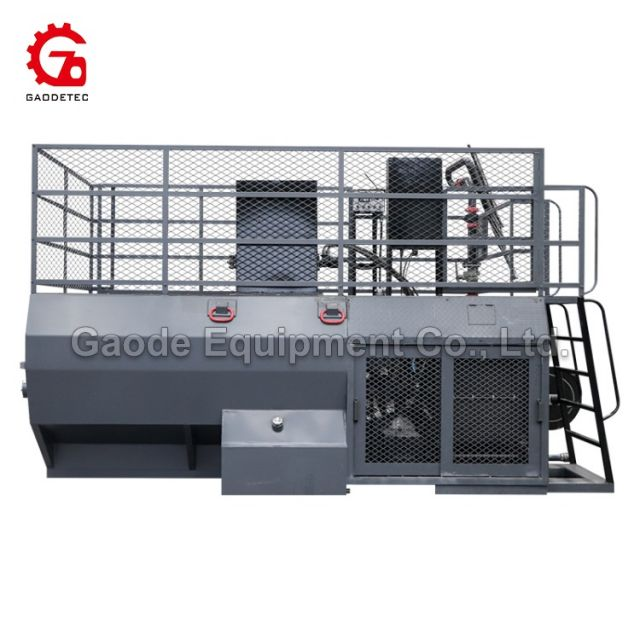 Gaodetec GHS0551 5000L hydroseeder for slope vegetation recovery